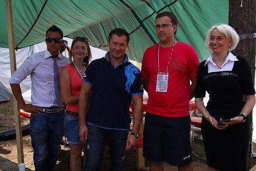Olympic champion Alexey Nemov has inspired participants of the forum "Seliger-2011" to donate blood